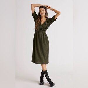 Anthropologie (Amadi) Ruched Knit Midi Dress